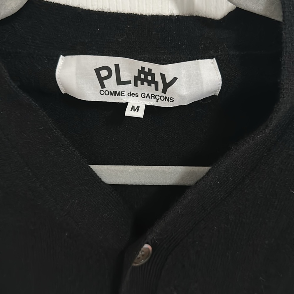 Comme des Garçons PLAY Wool Cardigan - Picture 3 of 7